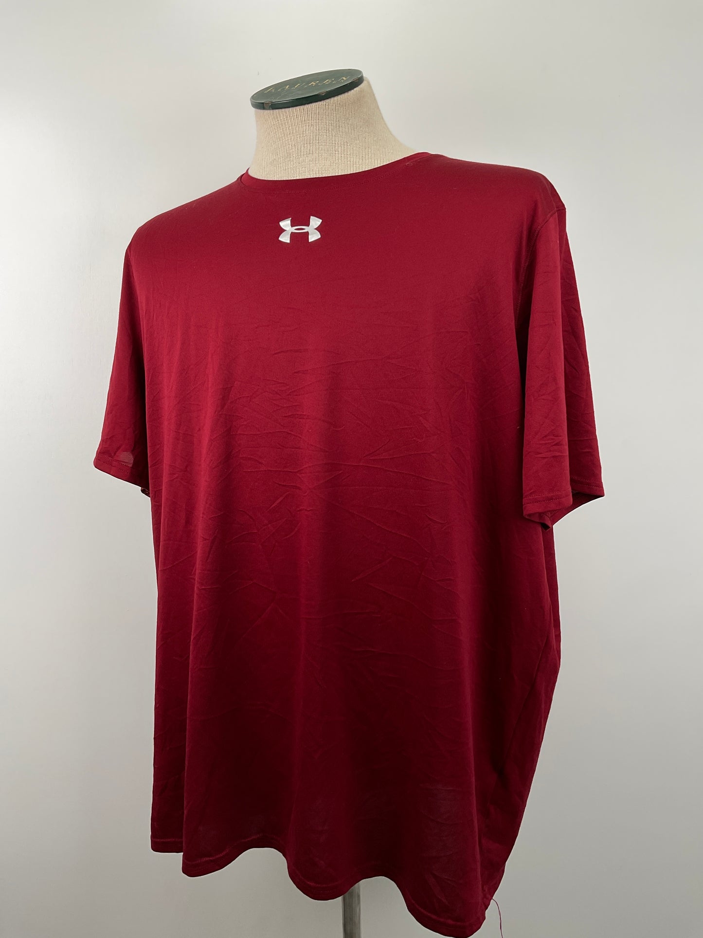 Camiseta Rojo Vino Heatgear