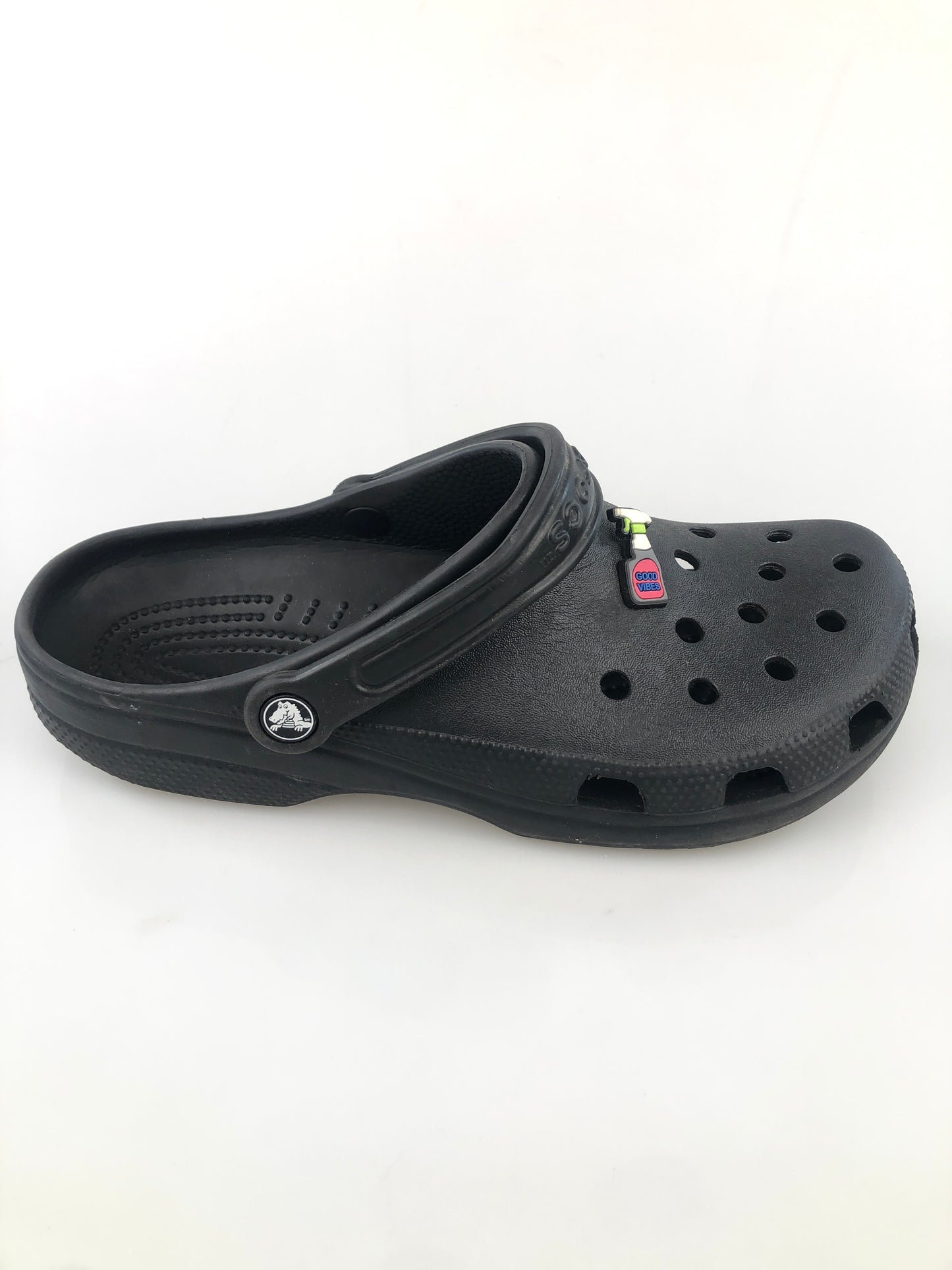 Sandalia Negro Crocs