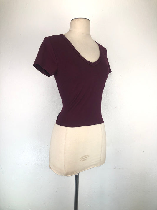 Camiseta Rojo vino Olivia Rae
