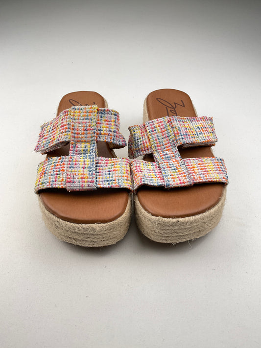 Zapatilla Multicolor Plataforma Zodiac