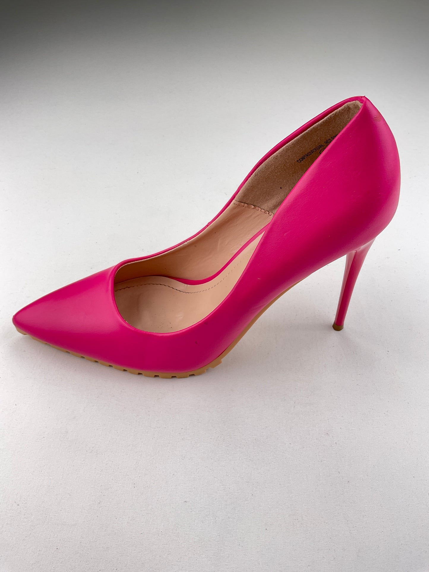 Zapatos Rosado de Tacón Fashion Nova