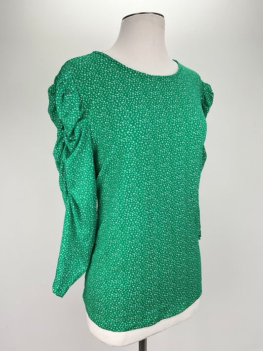 Blusa Verde Floral Adrianna Papell