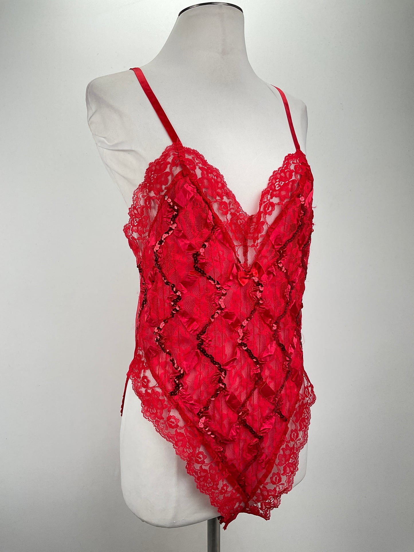 Baby doll Rojo Floral Delicates