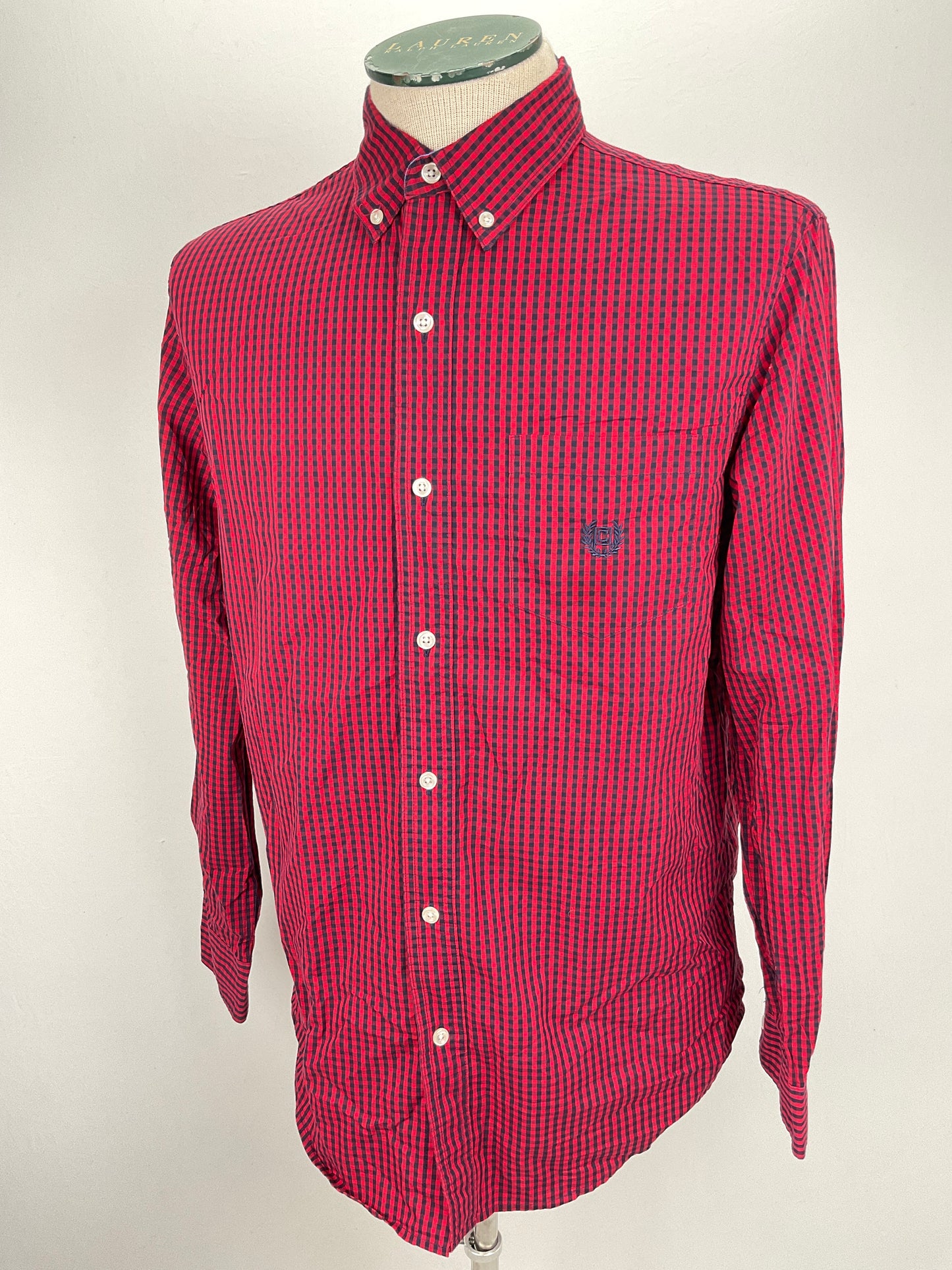 Camisa Rojo de Cuadro Chaps