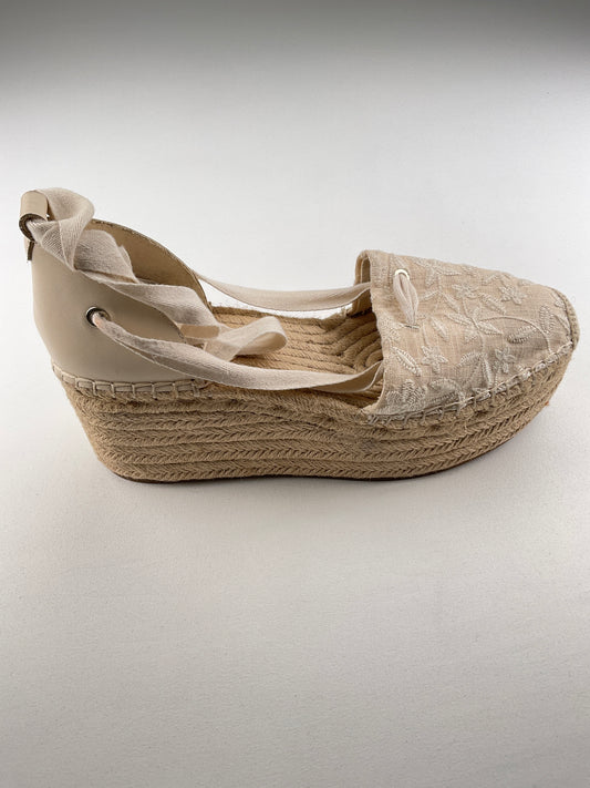 Zapatilla Crema Plataforma Vince Camuto