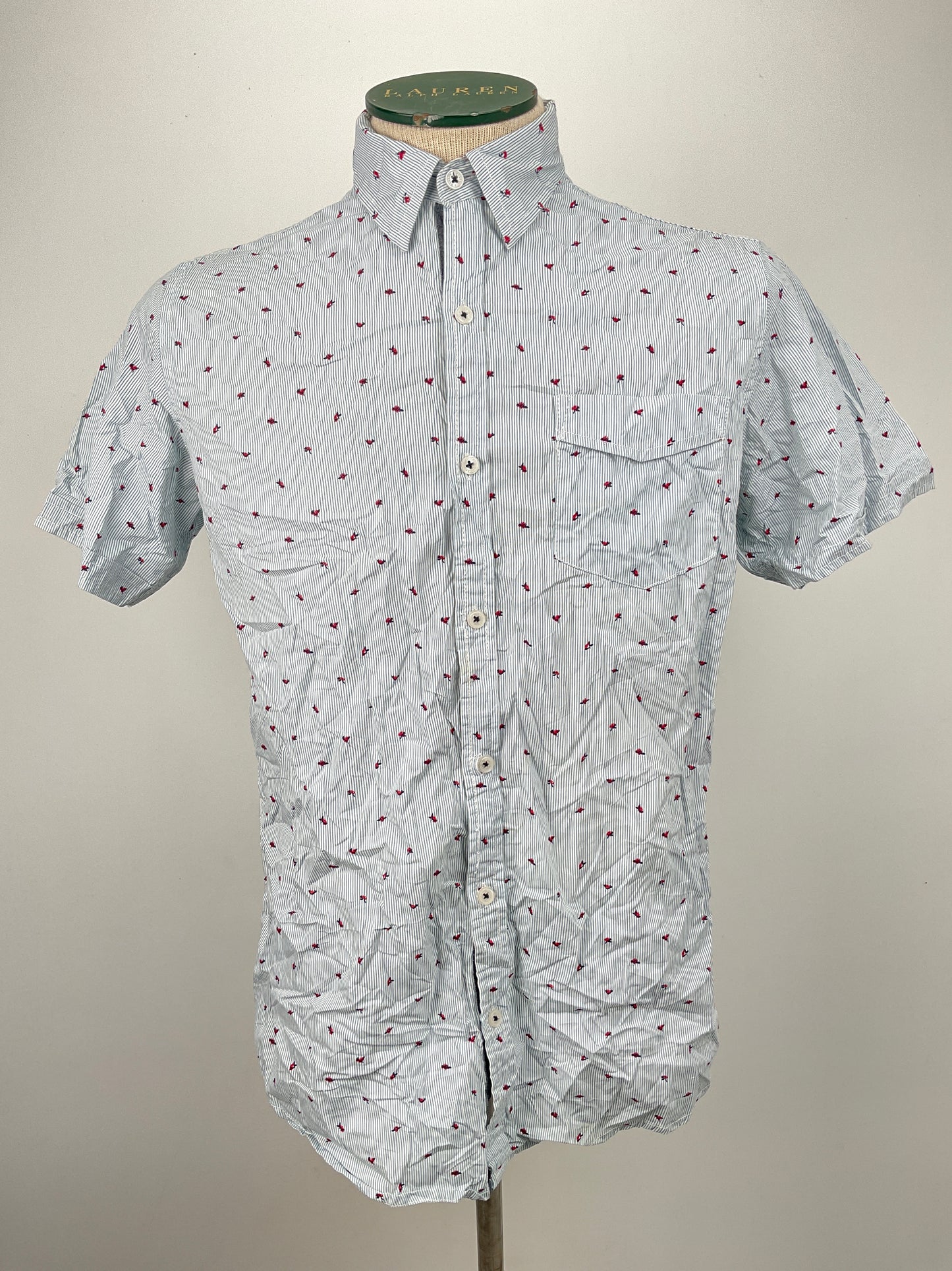 Camisa Azul claro de Rayas Hudson Barrow