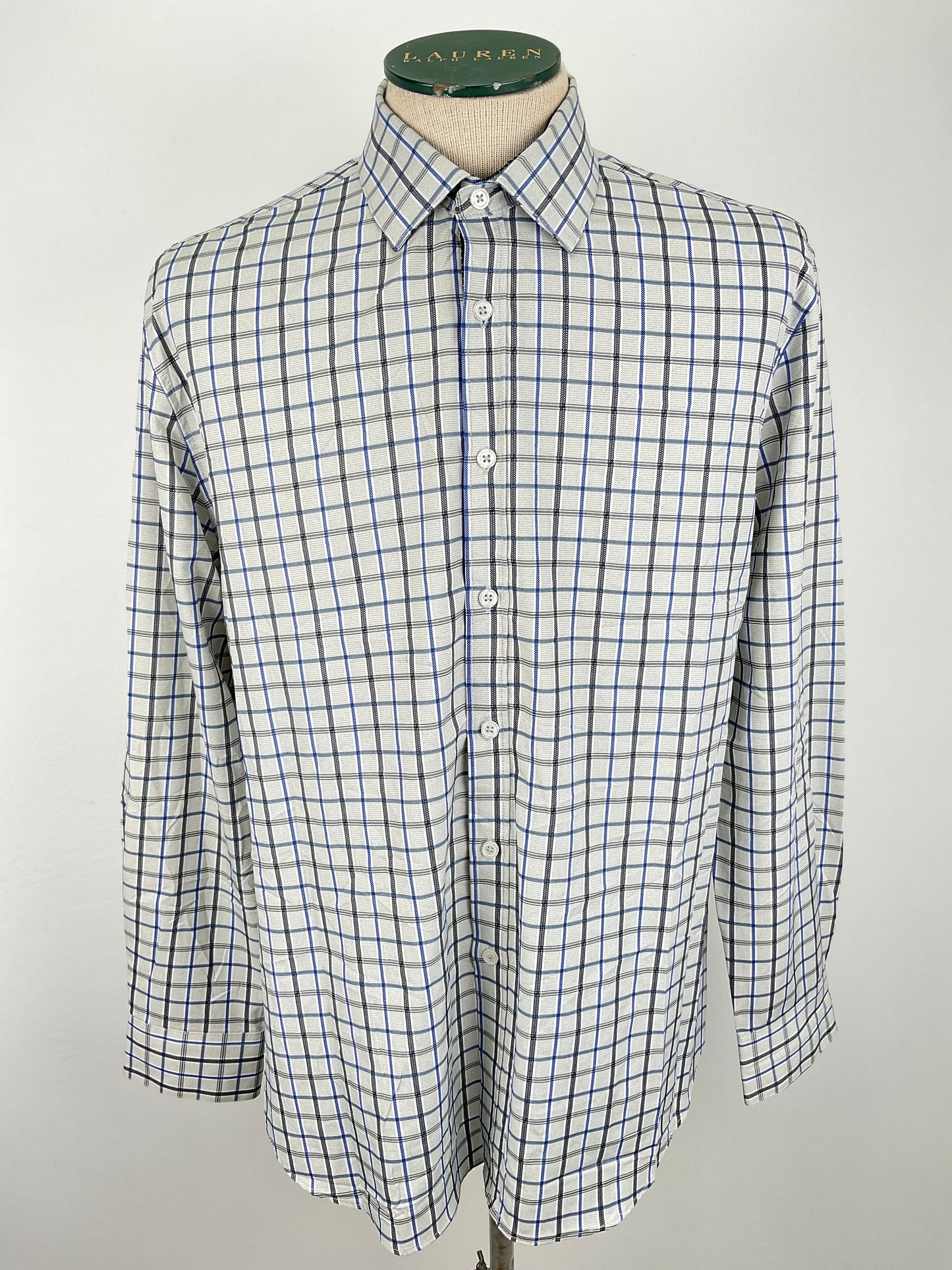 Camisa Gris de Cuadro Society of Threads