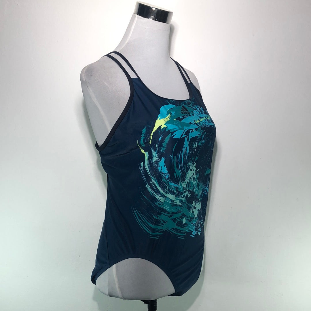 Traje de Baño Azul Adidas