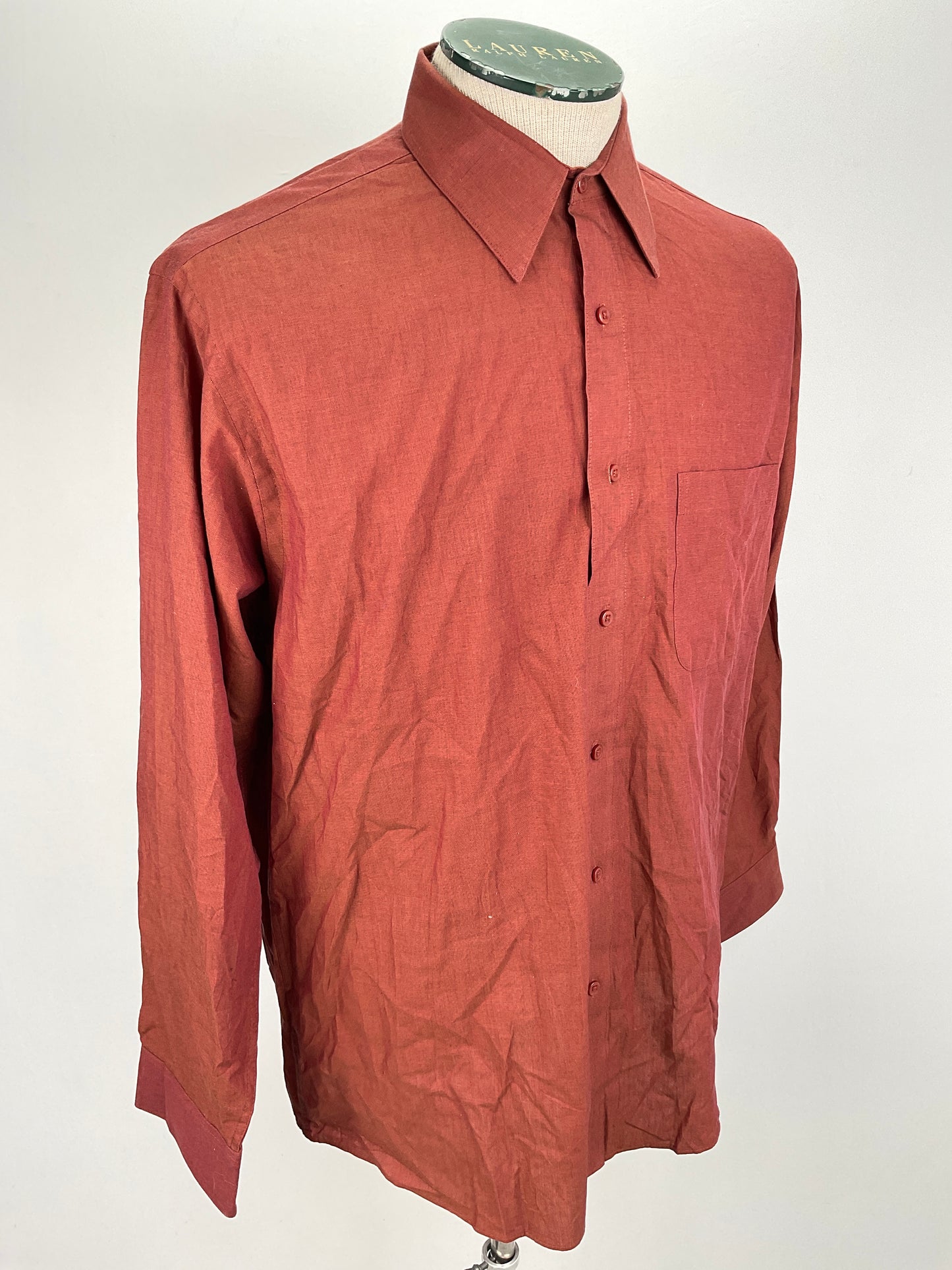 Camisa Marron Pierre Cardin