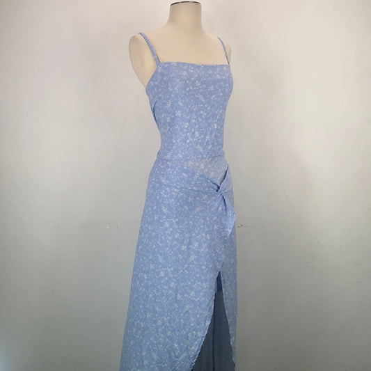Vestido Azul Largo No  Boundaries