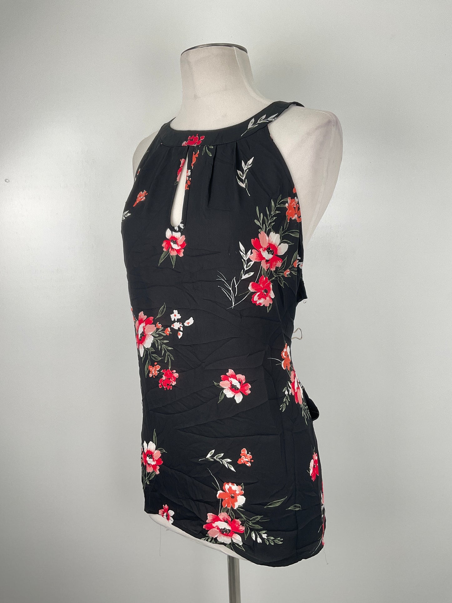 Blusa Negro Floral Torrid