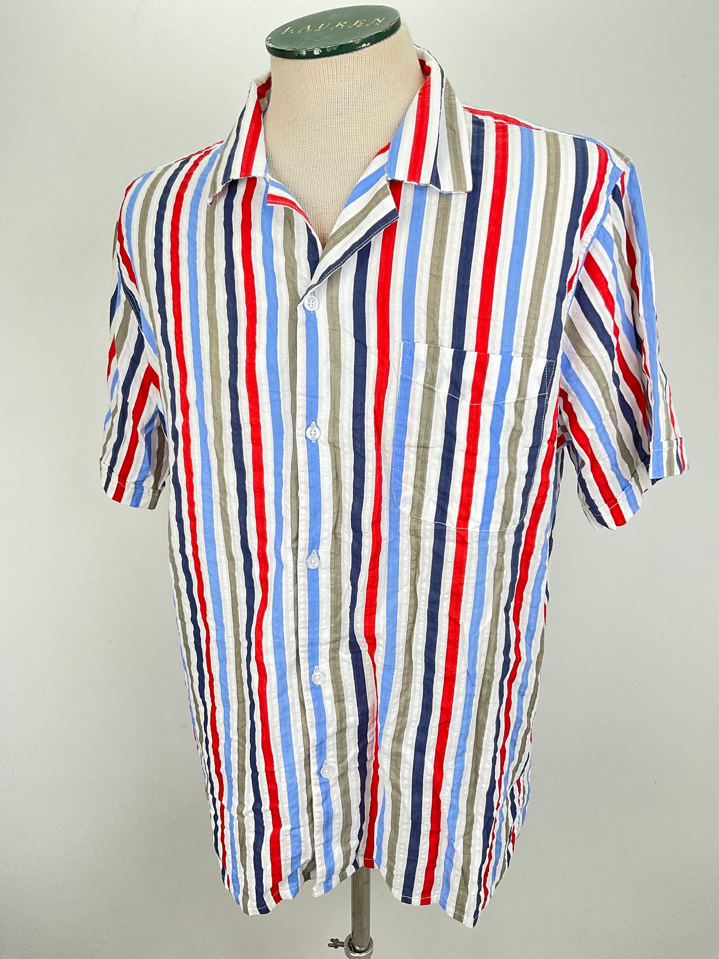 Camisa Multicolor de Rayas Votpave