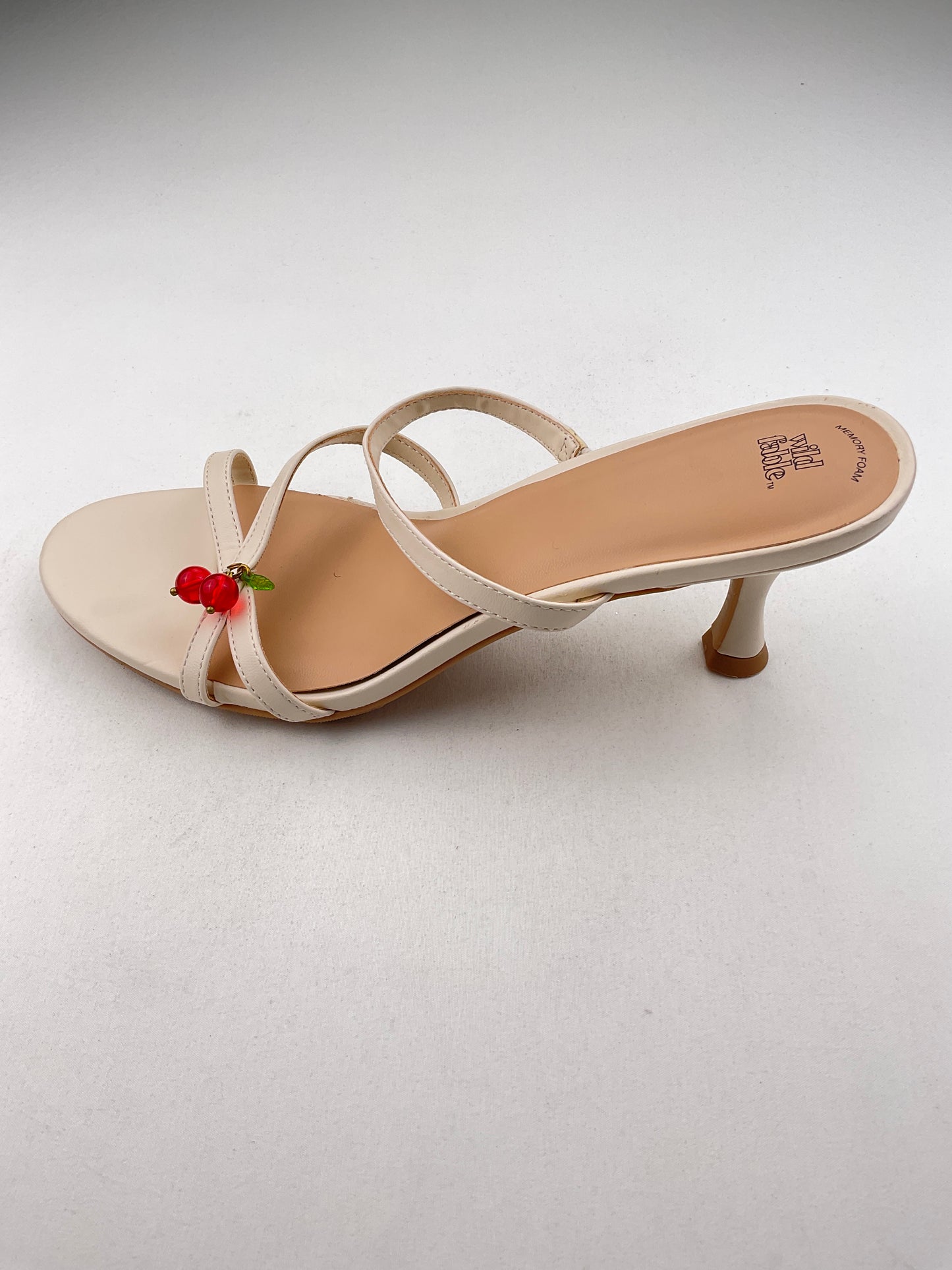 Zapatilla Blanco de Tacón Wild Fable