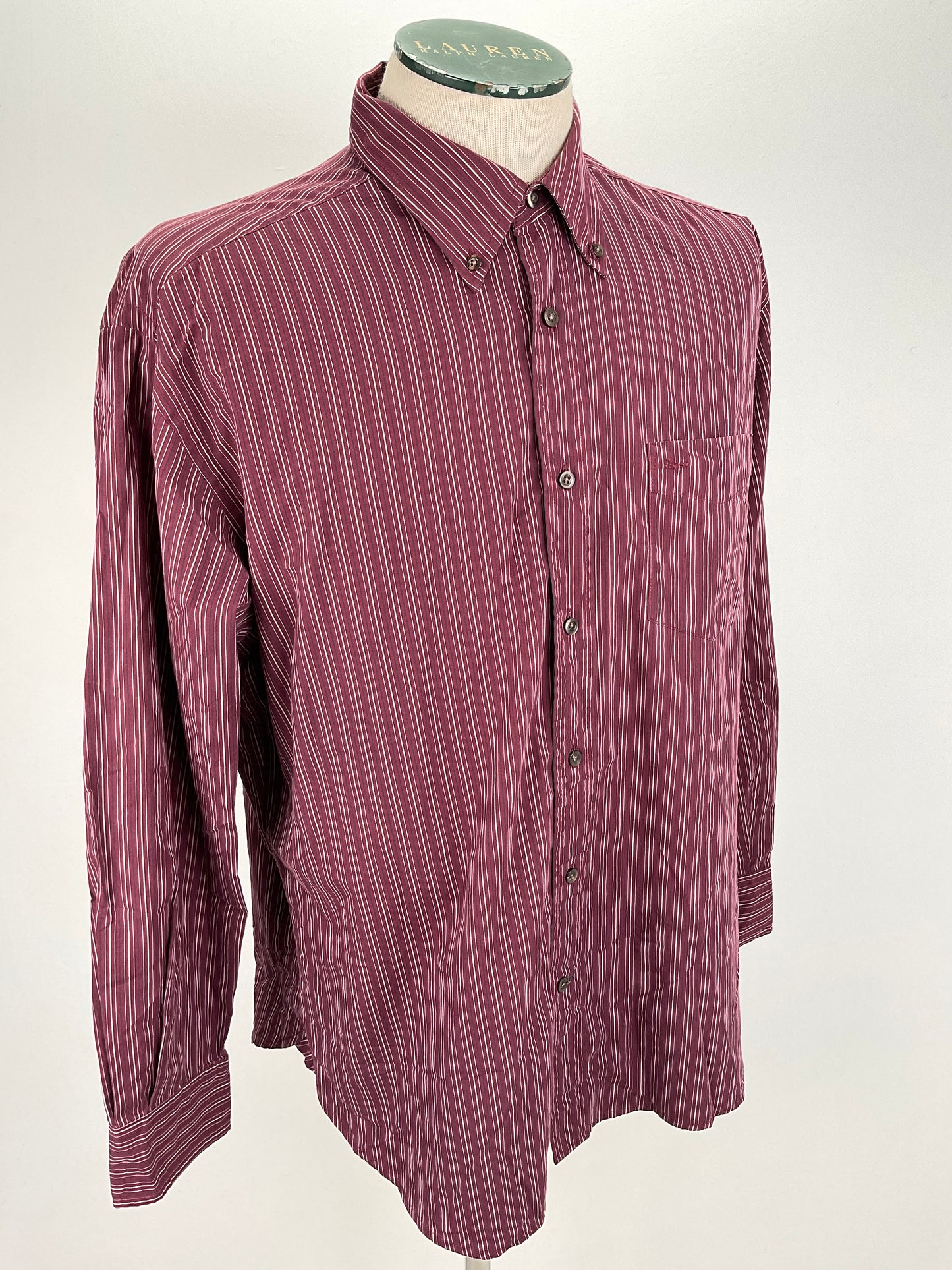 Camisa Rojo vino de Cuadro Dockers
