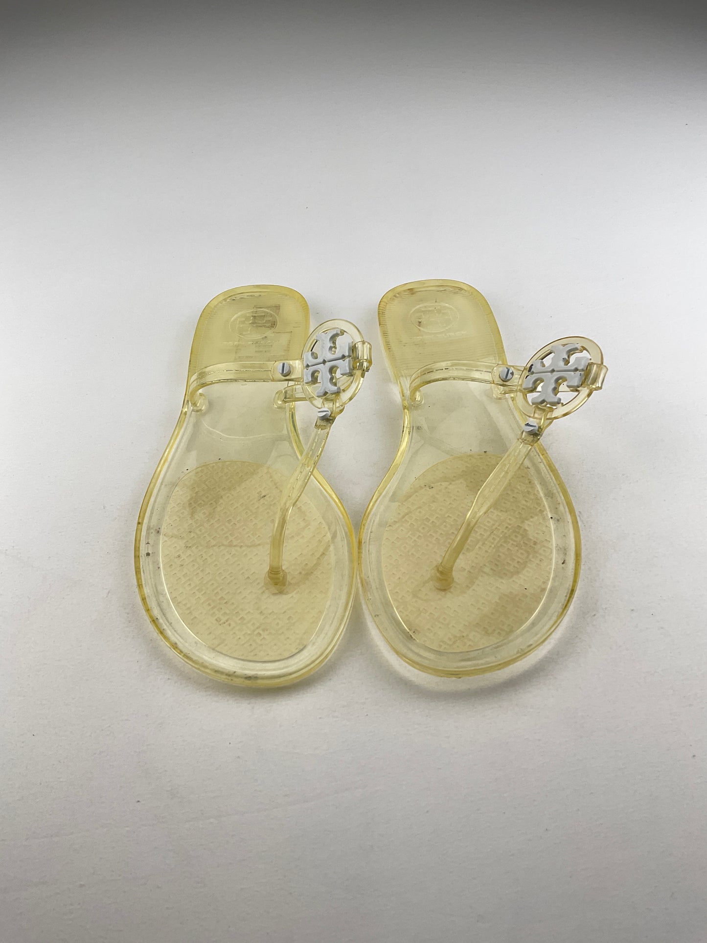 Sandalia Transparente Tory Burch