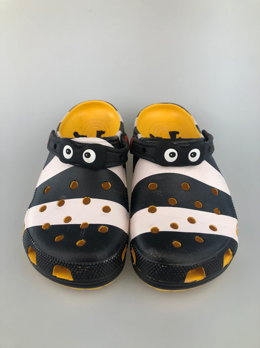 Sandalia Multicolor de Rayas Crocs