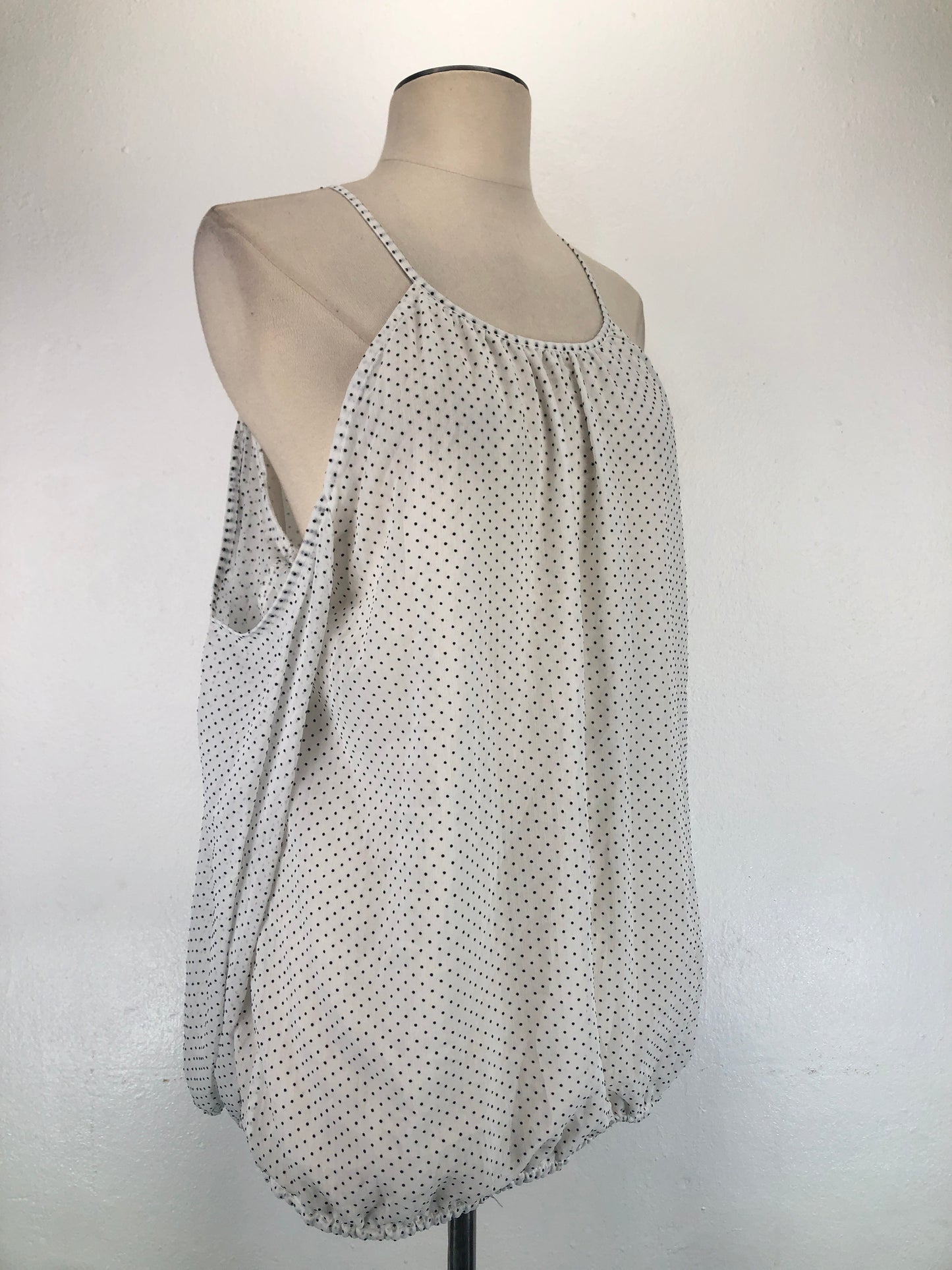 Blusa Blanco de Lunares Soho