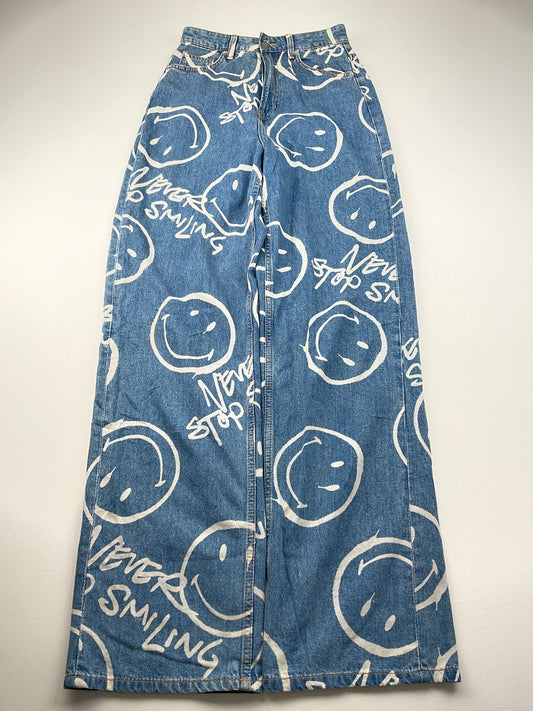 Pantalon Mon Jeans Azul Smiley