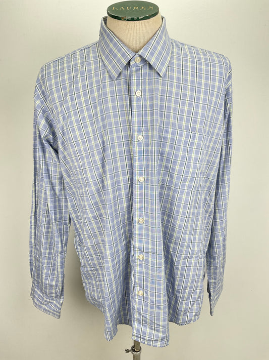 Camisa  Morado de Cuadro Haggar