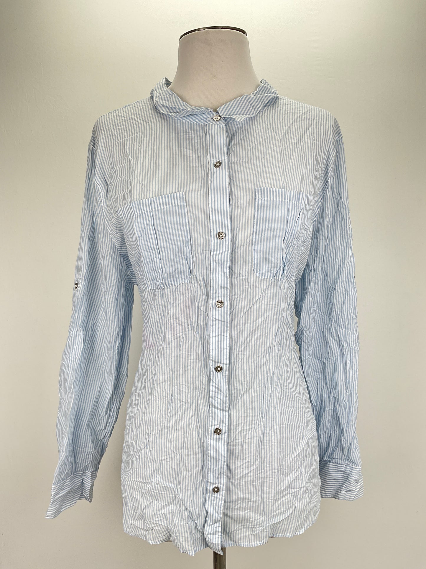 Camisa Azul claro de Rayas Calvin Klein