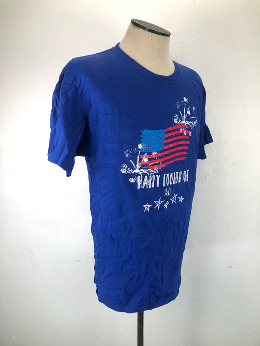 Camiseta Azul Hanes