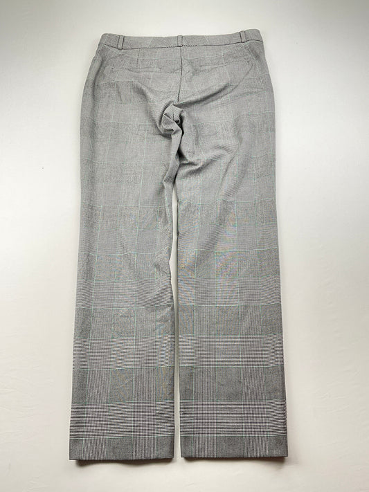 Pantalon de Vestir Gris  Cuadro Banana Republic