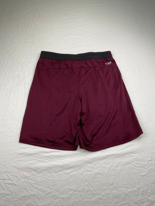 Short Rojo vino Deportivo Tapout