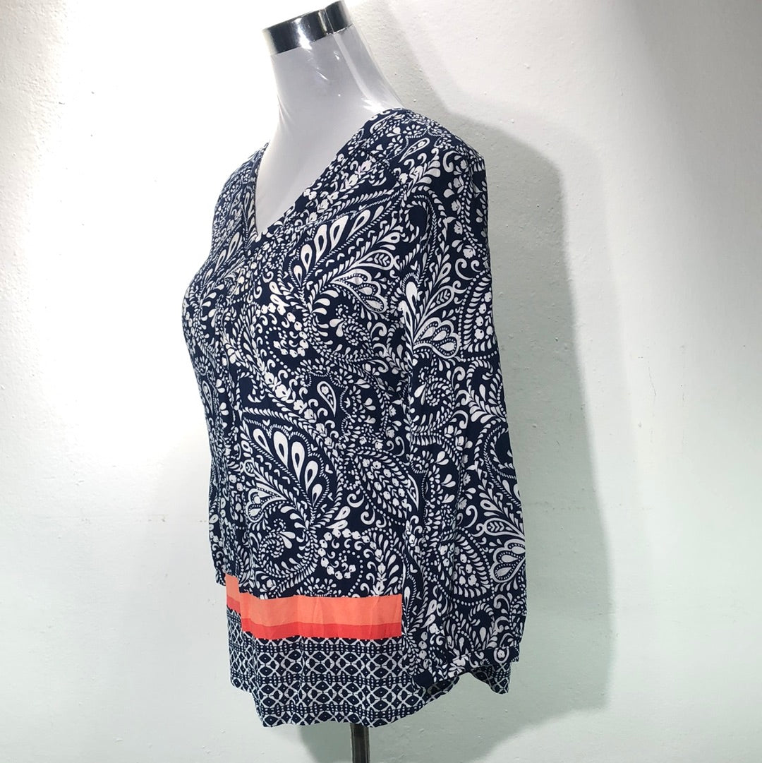 Blusa Azul Marino St John's Bay