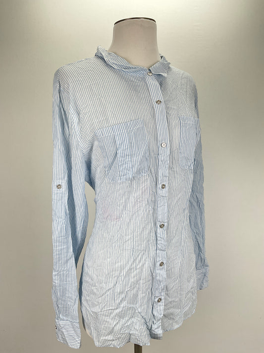 Camisa Azul claro de Rayas Calvin Klein