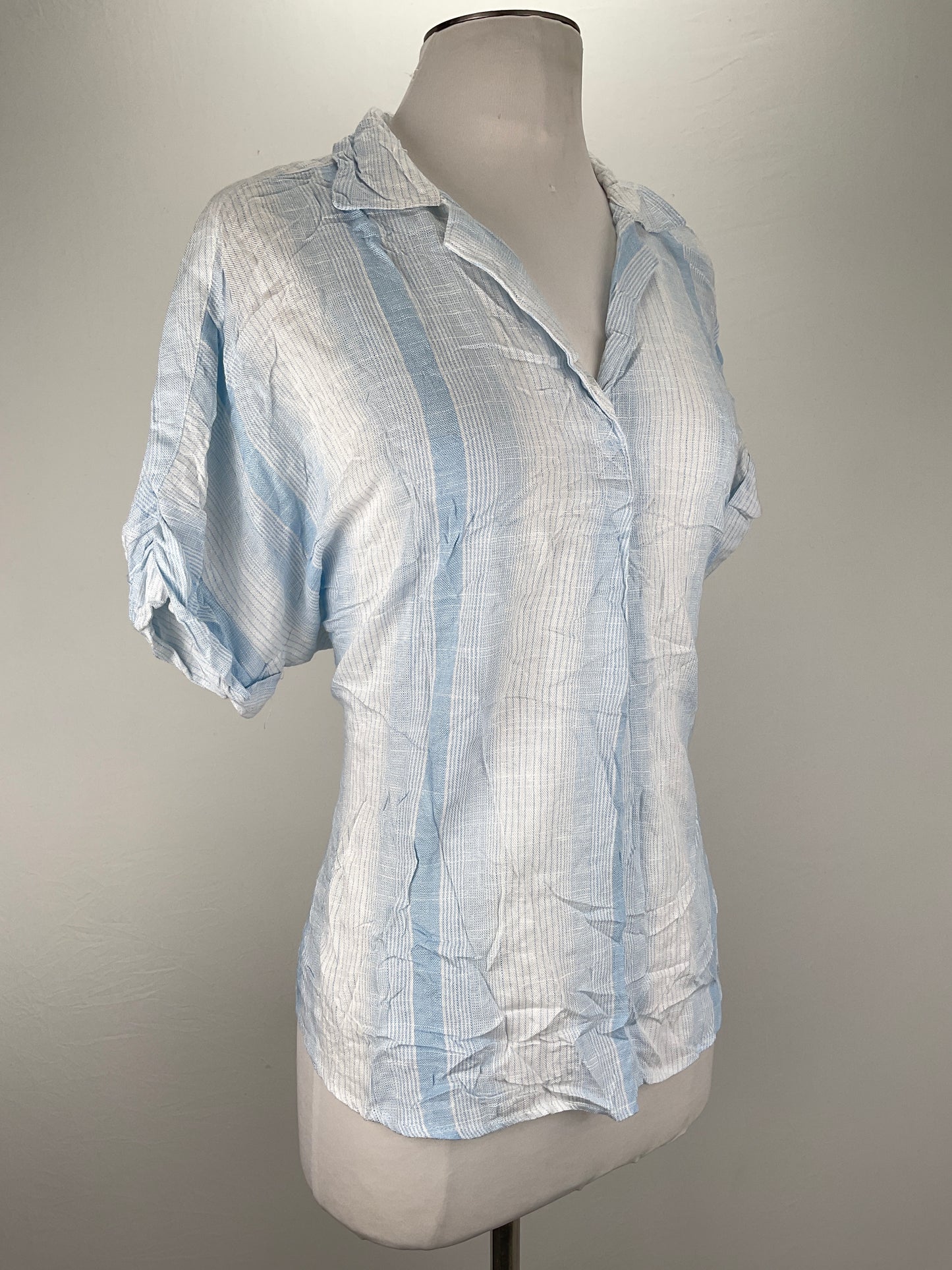 Camisa Azul claro de Rayas Thread Supply