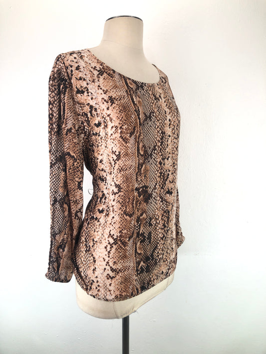 Blusa Animal print Sfera basic