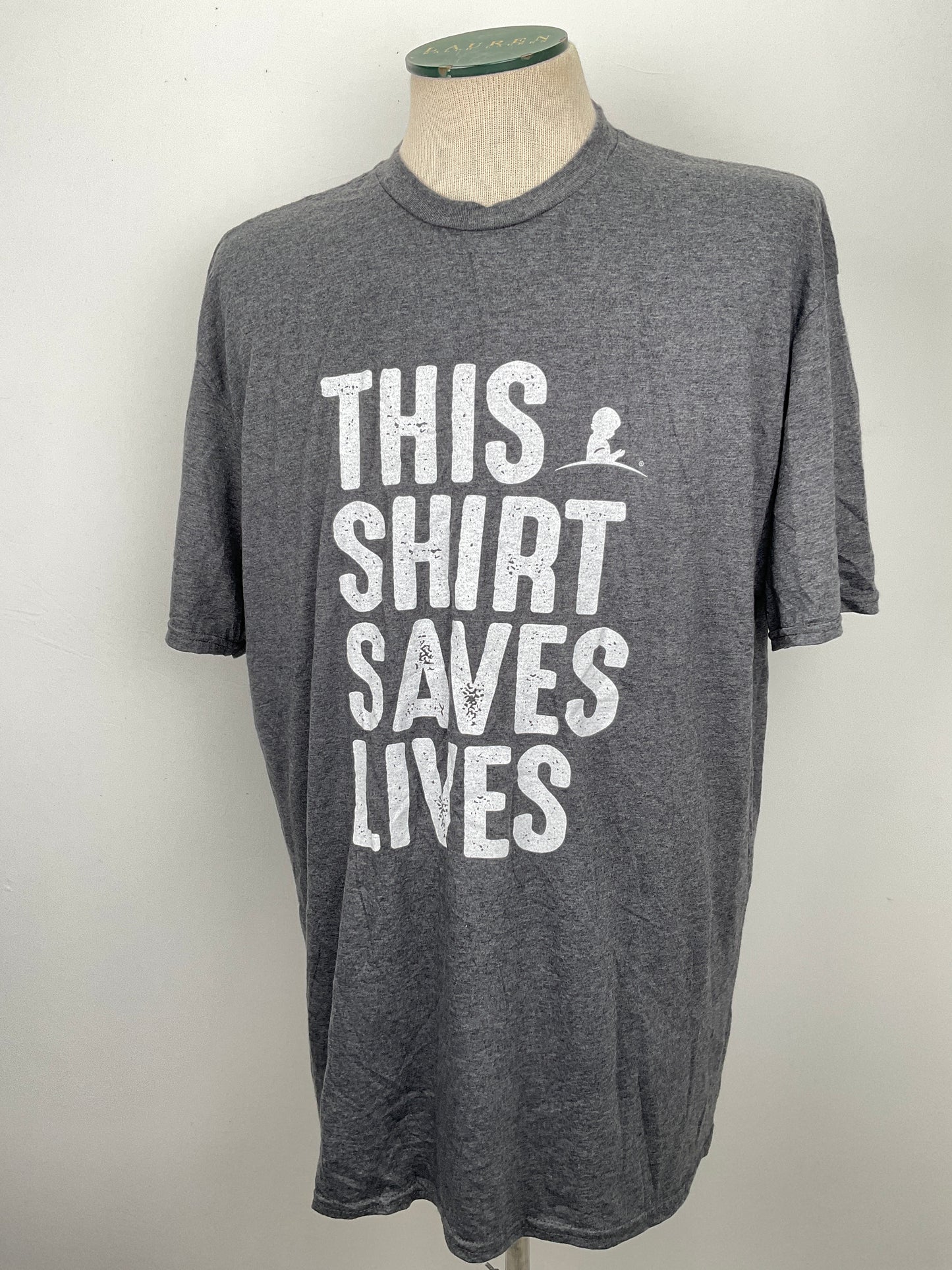 Camiseta Gris Anvil