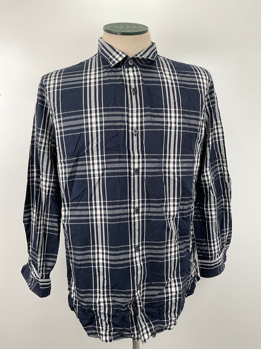 Camisa Azul marino de Cuadro Michael Kors