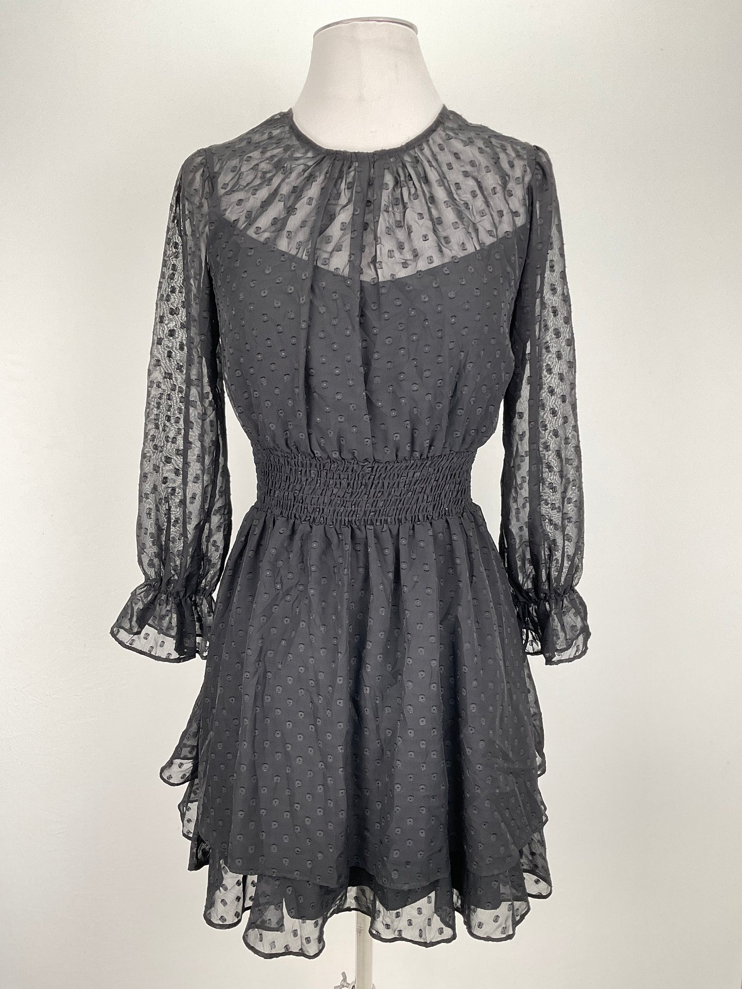 Vestido Negro de Lunares B. Darlin