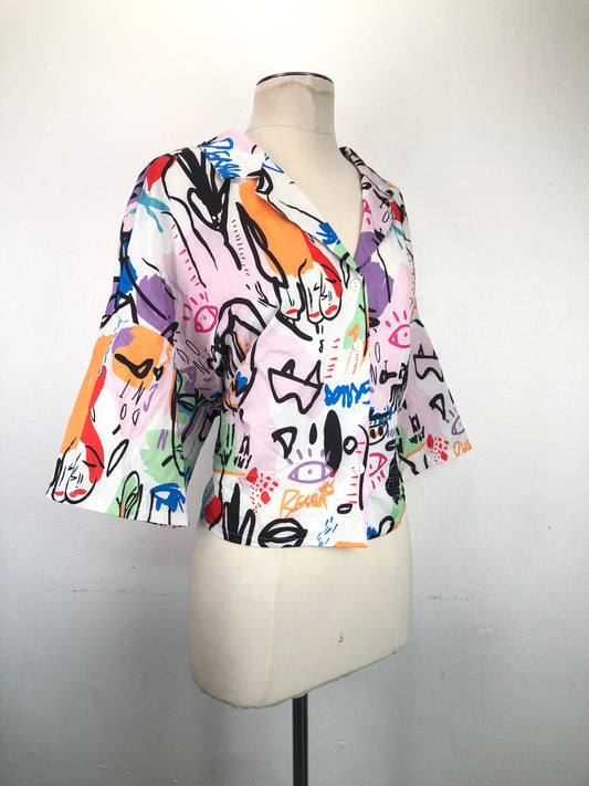 Camisa Multicolor Shein