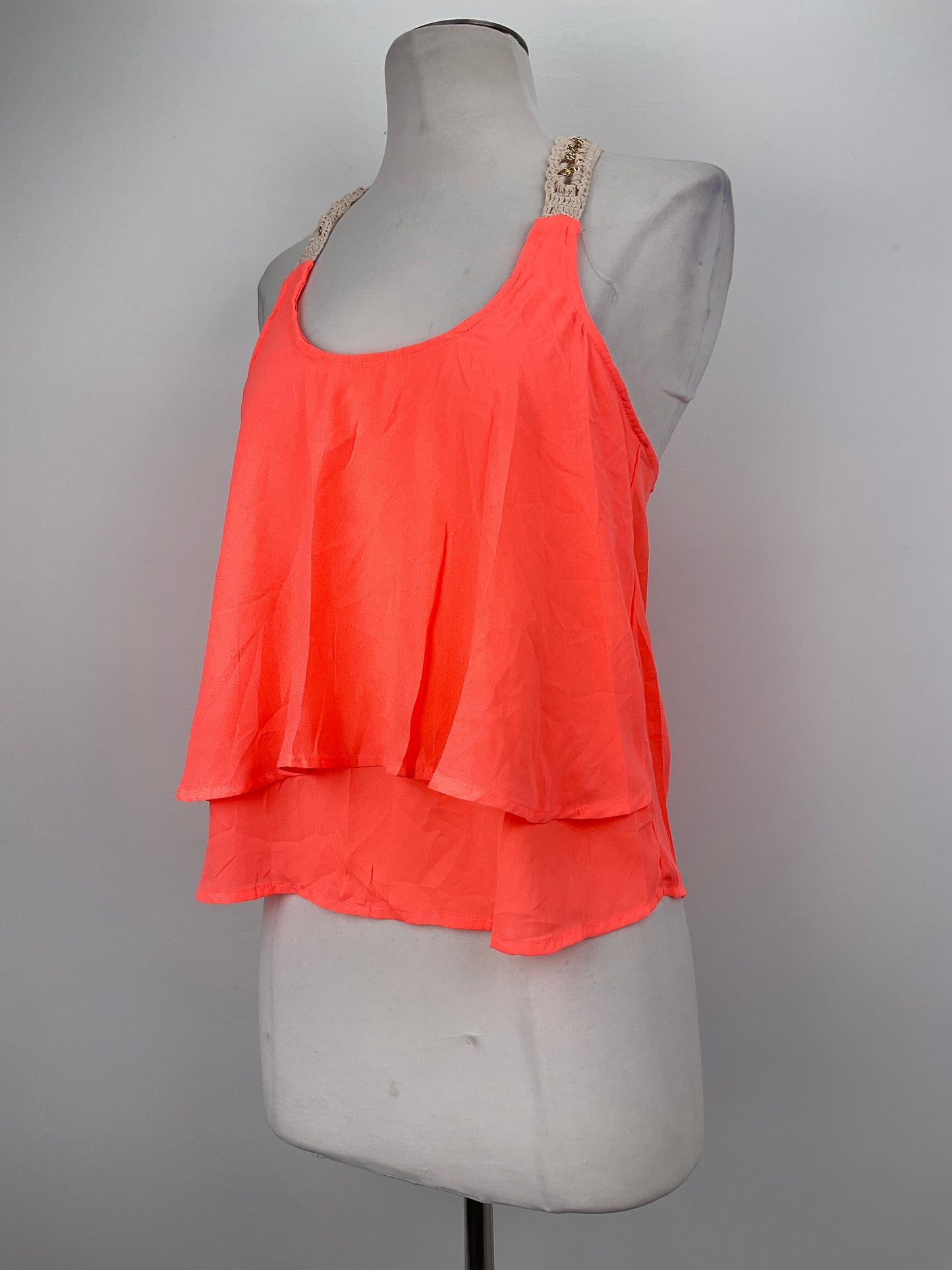 Blusa Naranja Charlotte russe