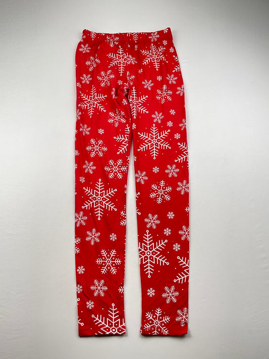 Licra Rojo Floral  No Boundaries