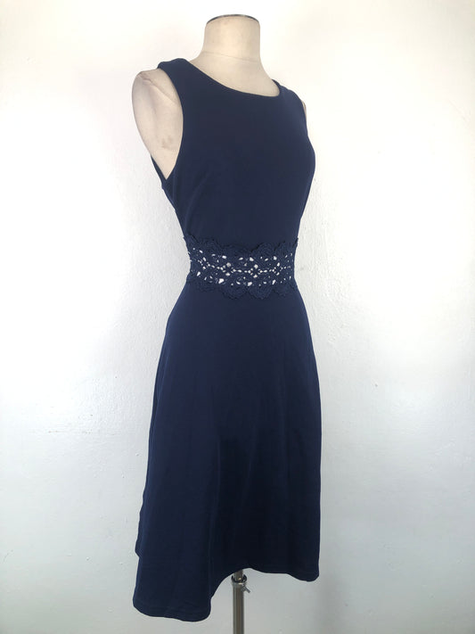 Vestido Azul Marino Livtiv