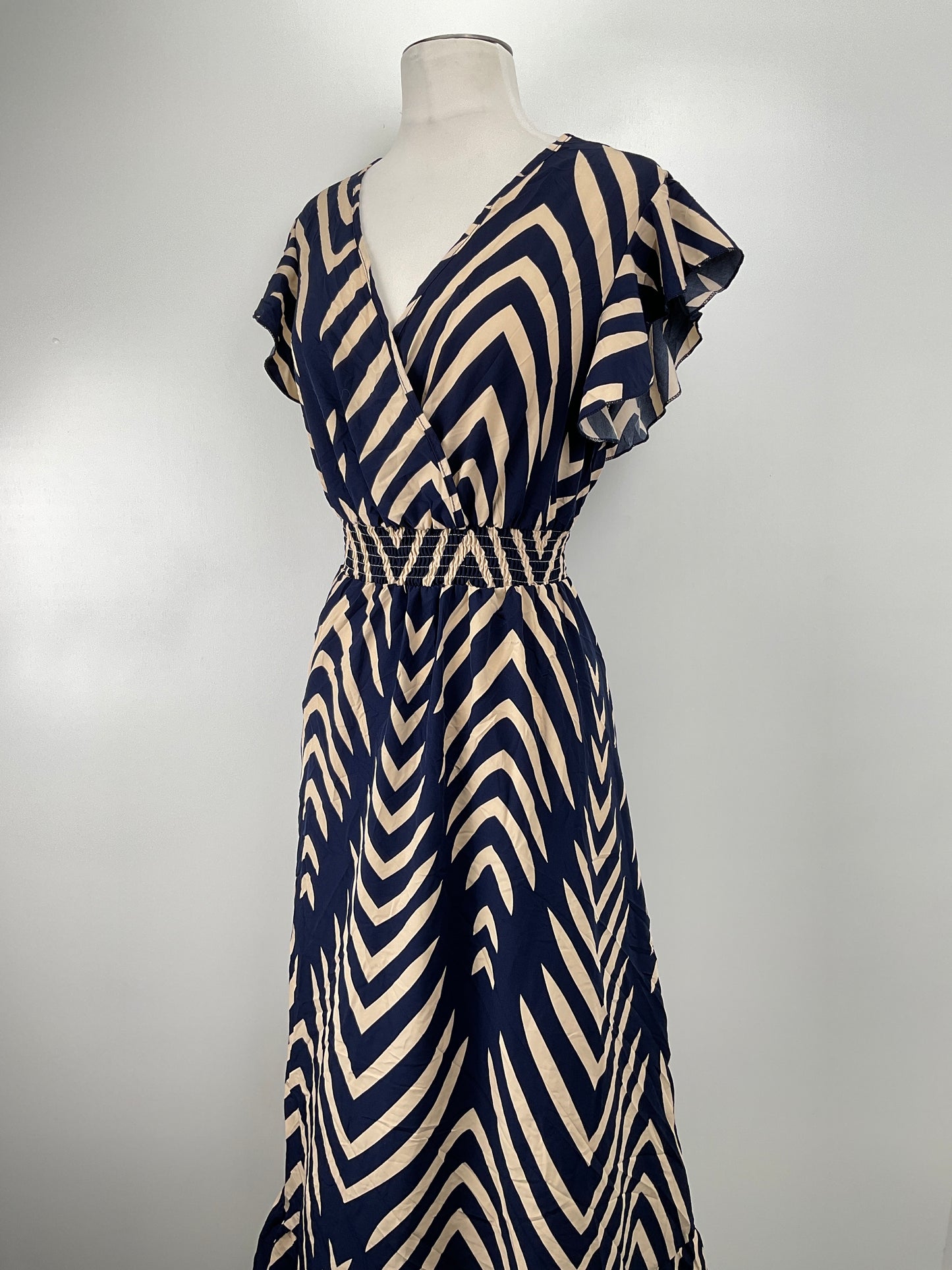 Vestido Azul Marino Shein