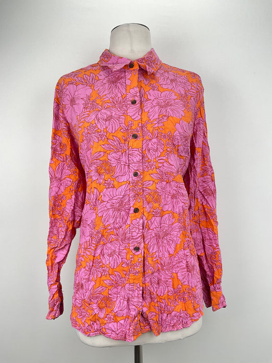Camisa Rosado Floral Universal Thread