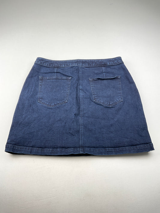 Falda Jeans Azul Loft