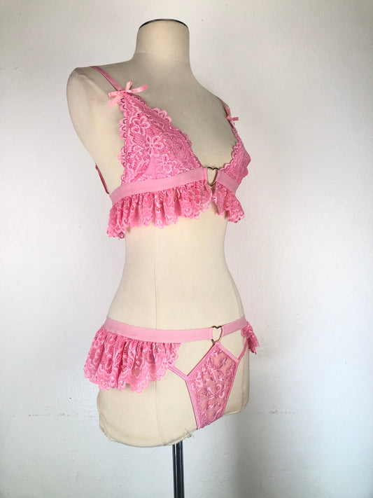 Conjunto De Baño Rosado  Variangis