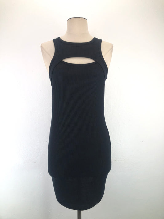 Vestido Negro Poof Apparel