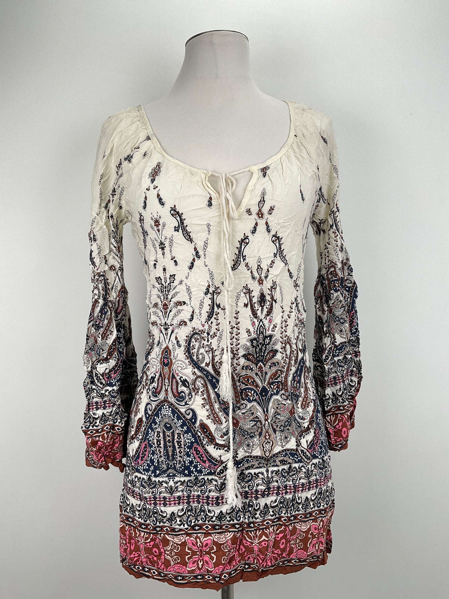 Vestido Beige Floral Attard State
