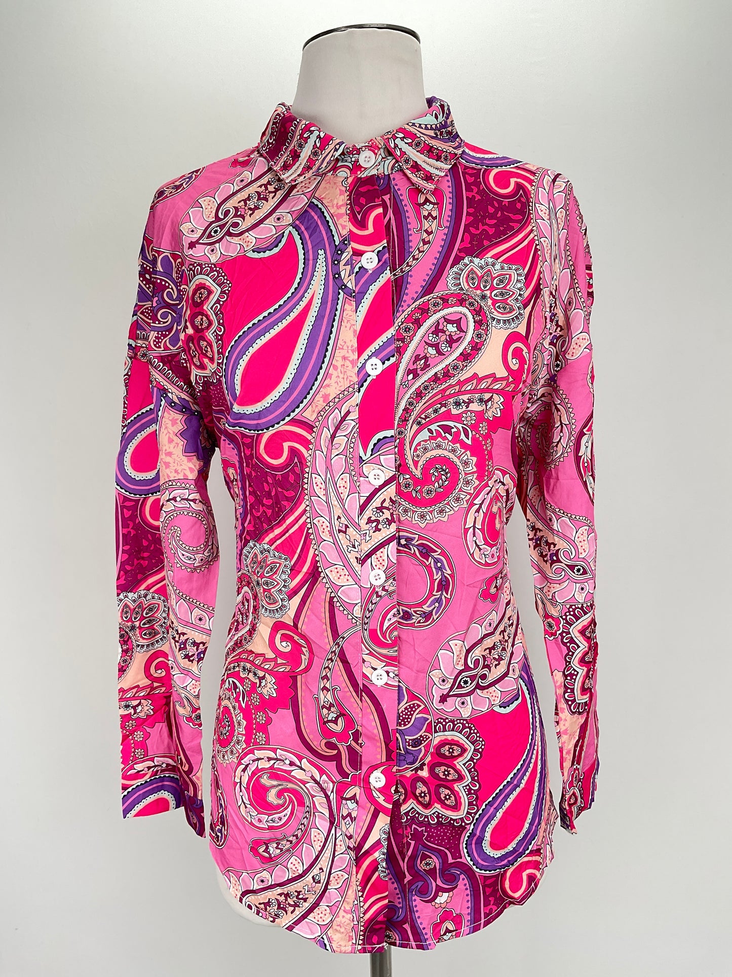 Camisa Rosado Floral Variangis