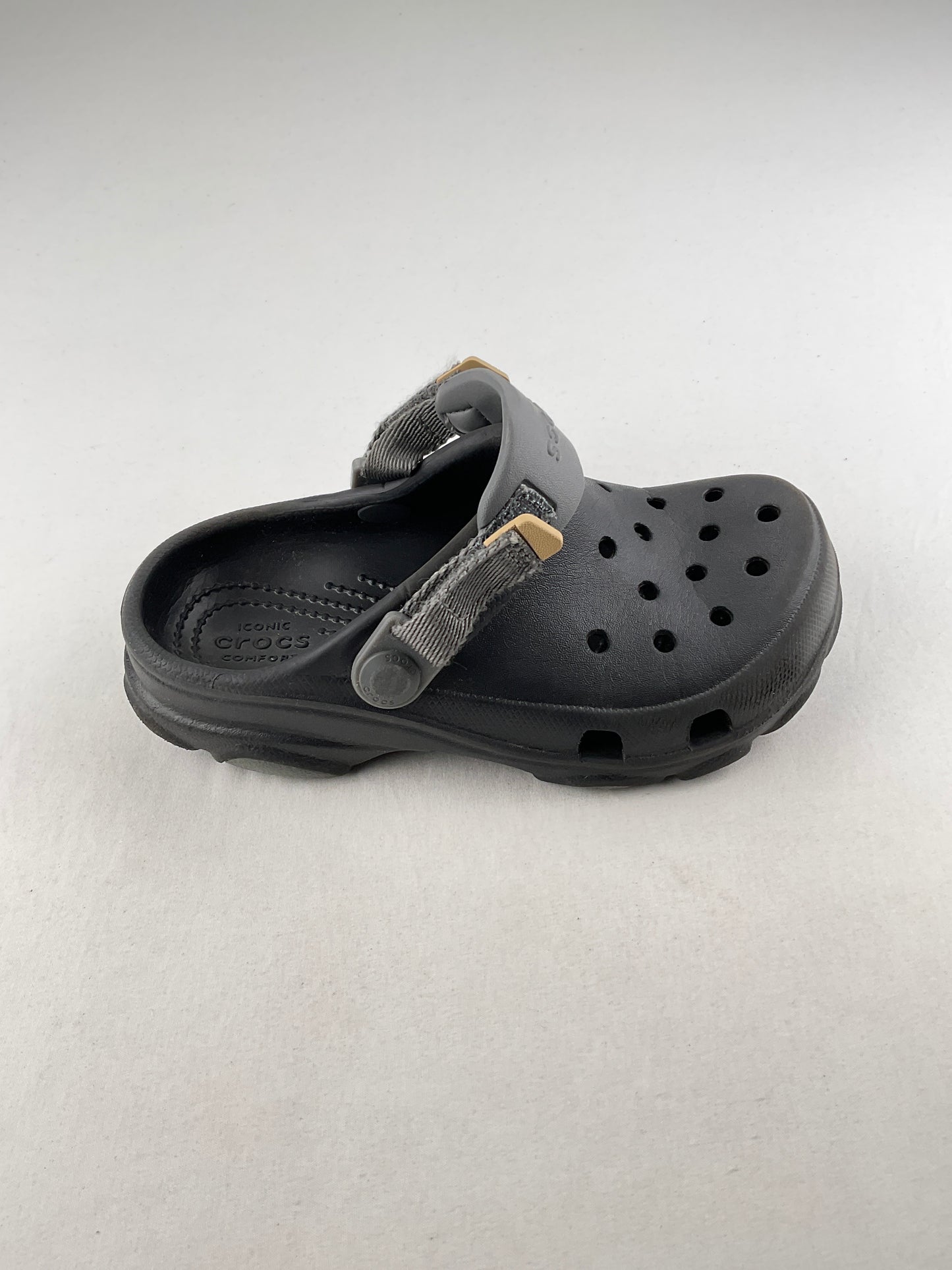 Sandalia Negro Crocs