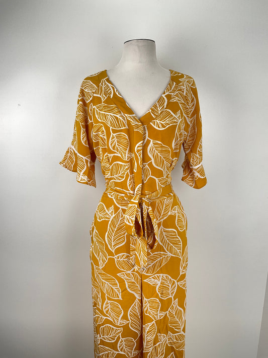 Enterizo Amarillo Floral Eci