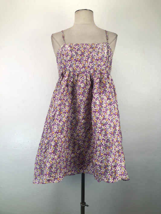 Vestido Morado De Floral Storia