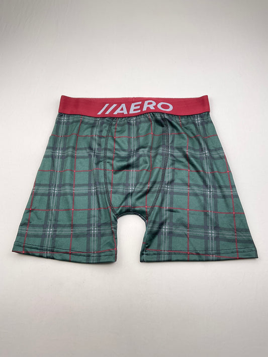 Boxer Verde de Cuadro Aeropostale
