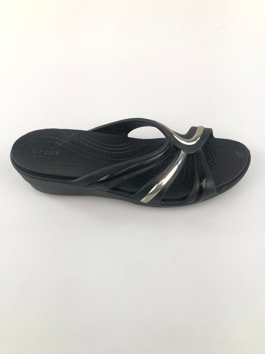 Sandalia Negro Crocs